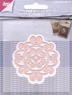 Joy! Crafts- Mery's Curly Round Dies-1