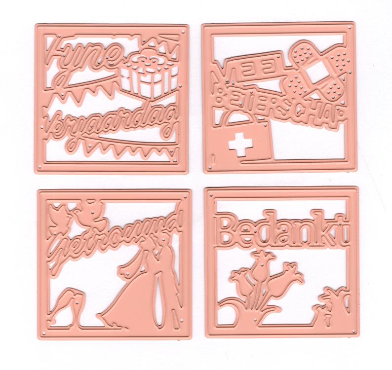 Joy! Crafts - Cut-Emboss-Deboss Die -Text Squares-2