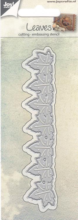 Cutting-emboss die - Border with leaves-2