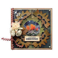 Cutting-emboss die - Acorns & Leaves-4