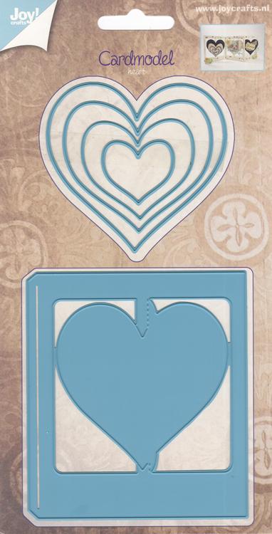Joy! Crafts Cutting Die - Card Model Hearts-1