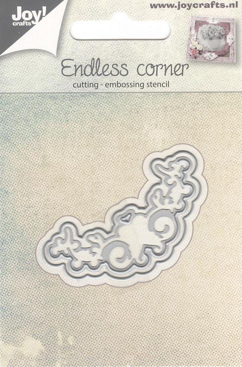 Joy Crafts Cut-Embos die - Corner endless-1