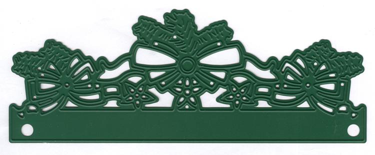 Joy! Crafts Cutting stencil - Bowborder Christmas-2