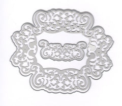 Joy Crafts -Cutting die - Endless Background with Swirls-2