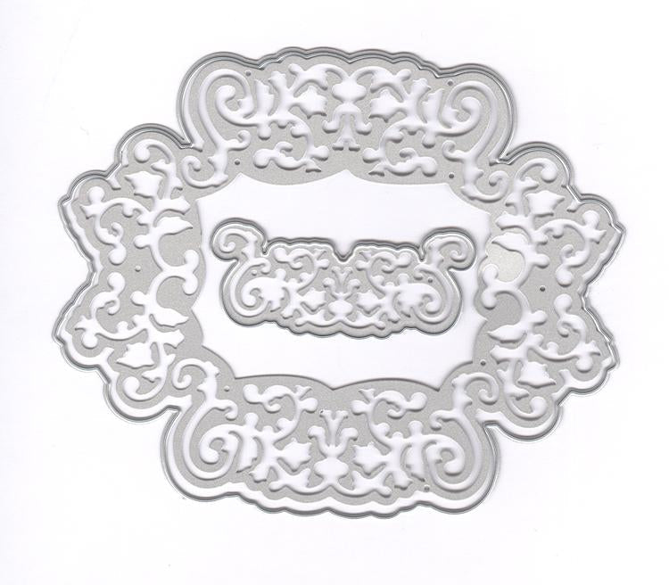 Joy Crafts -Cutting die - Endless Background with Swirls-2