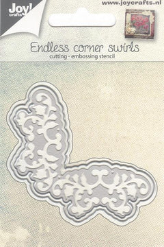 Joy Crafts -Cutting die - Endless Corners with Swirls-1