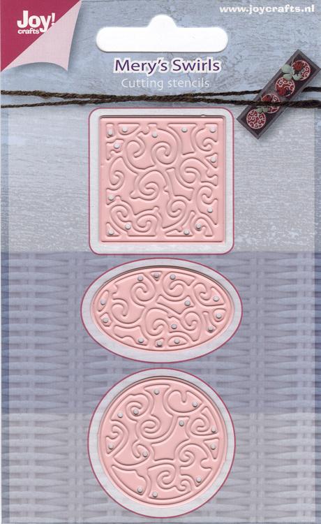 Joy Crafts Cutting Die - Mery's Swirls Gracefully-1