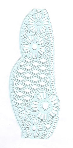 Joy Crafts Cut & Emboss Die - Edge With Carving & Flowers-2