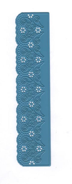 Joy Crafts Cut & Emboss Die - Border With Carving & Flowers-2