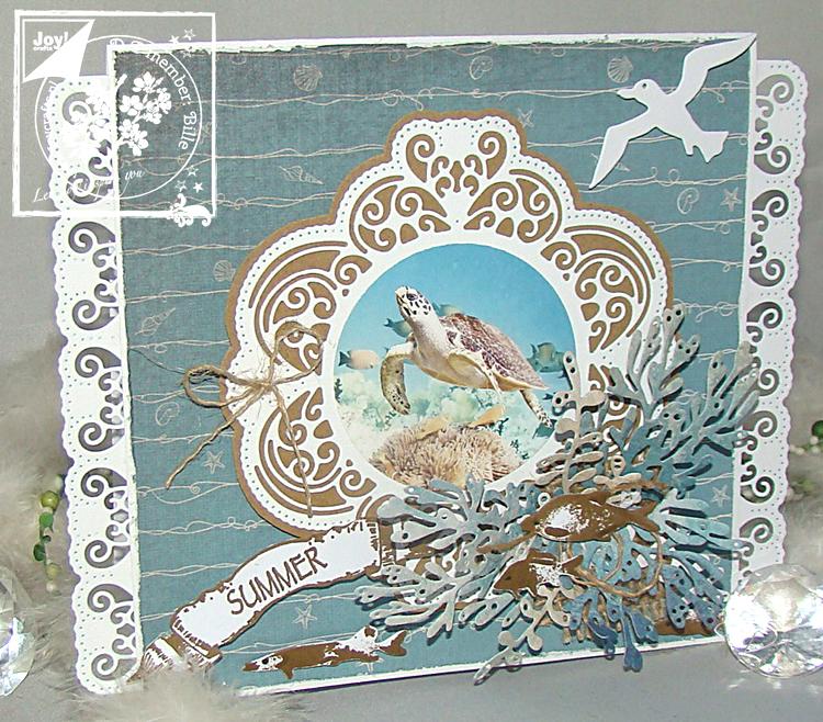 Joy Crafts Cut & Emboss Die - Border With Carving & Flowers-3