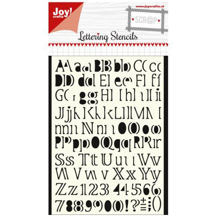 Joy! Crafts Mask - Lettering Stencil-1
