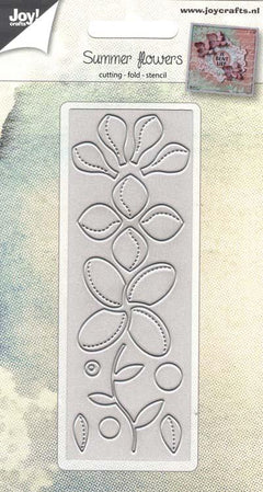 Joy! Crafts Die - Flowers with foldline-1