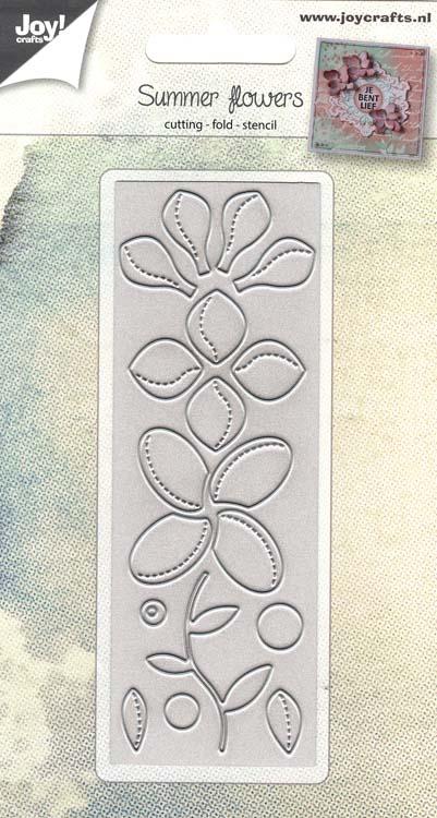 Joy! Crafts Die - Flowers with foldline-1