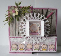 Joy! Crafts Die - Flowers with foldline-4