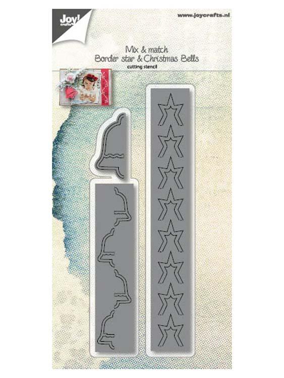 Joy! Crafts Die - Border Stars + Bells-1