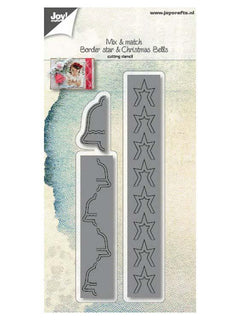 Joy! Crafts Die - Border Stars + Bells-1