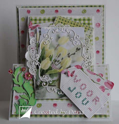 Joy! Crafts Die - Flower Zinnia-2