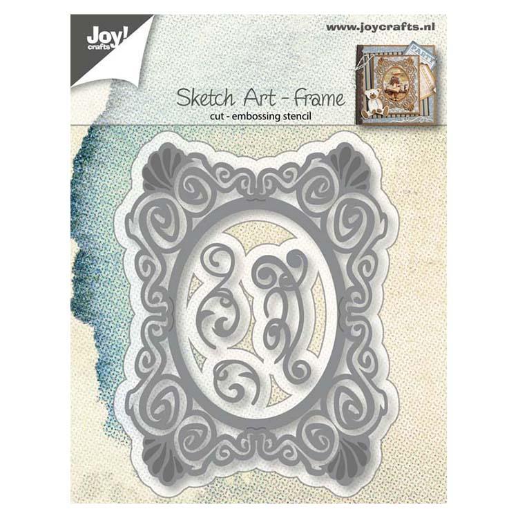 Joy! Crafts Die - Sketch Art Frame-1