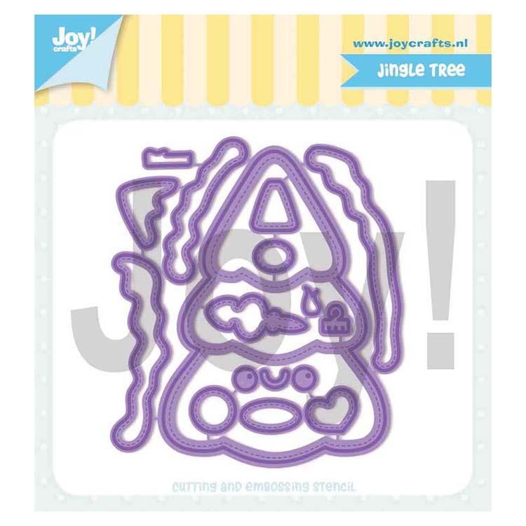 Joy! Crafts Die - Jocelijne Jingle Tree-1