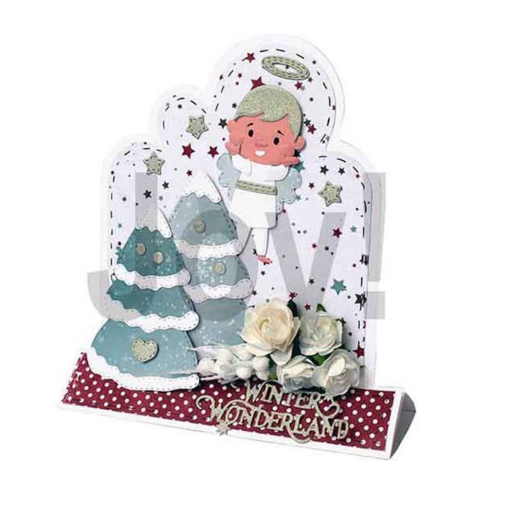 Joy! Crafts Die - Jocelijne Jingle Tree-2