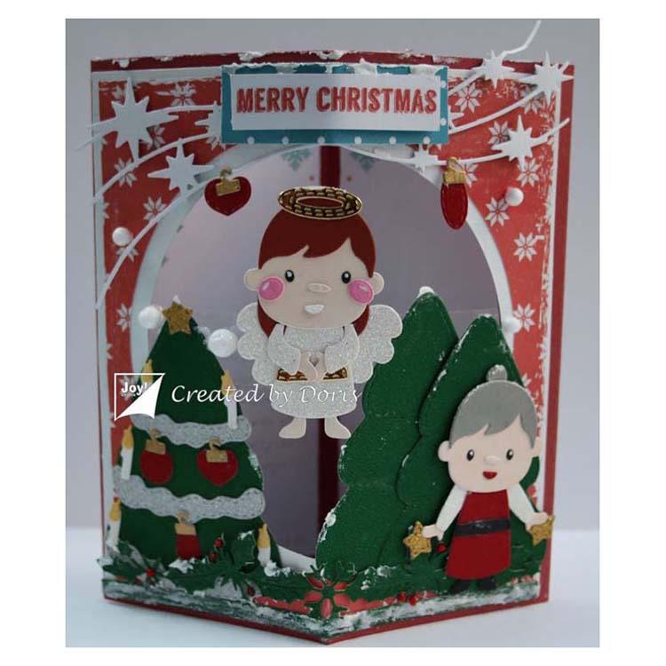 Joy! Crafts Die - Jocelijne Jingle Tree-3