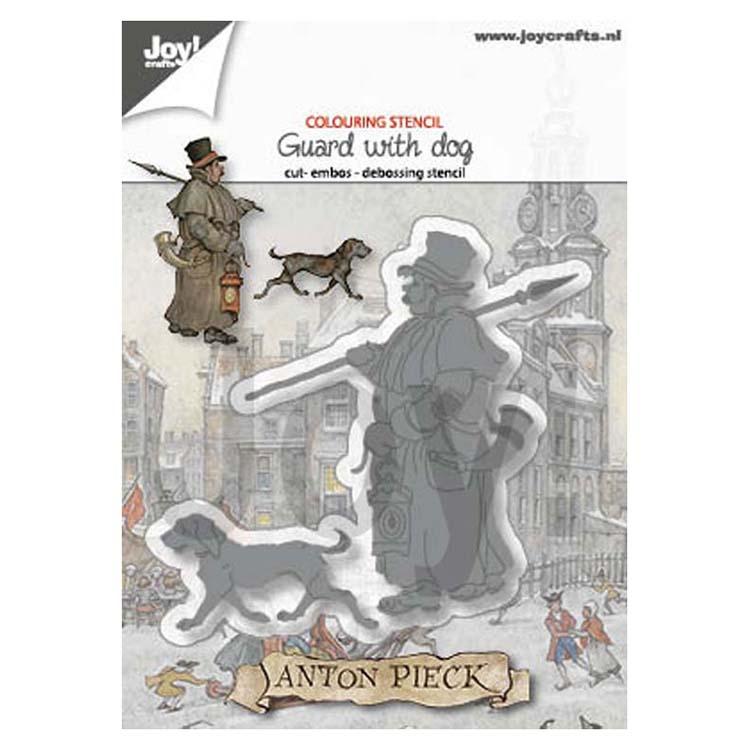 Joy! Craft Die - Anton Pieck Guard with Dog-1