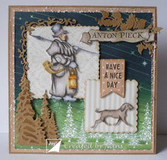 Joy! Craft Die - Anton Pieck Guard with Dog-2