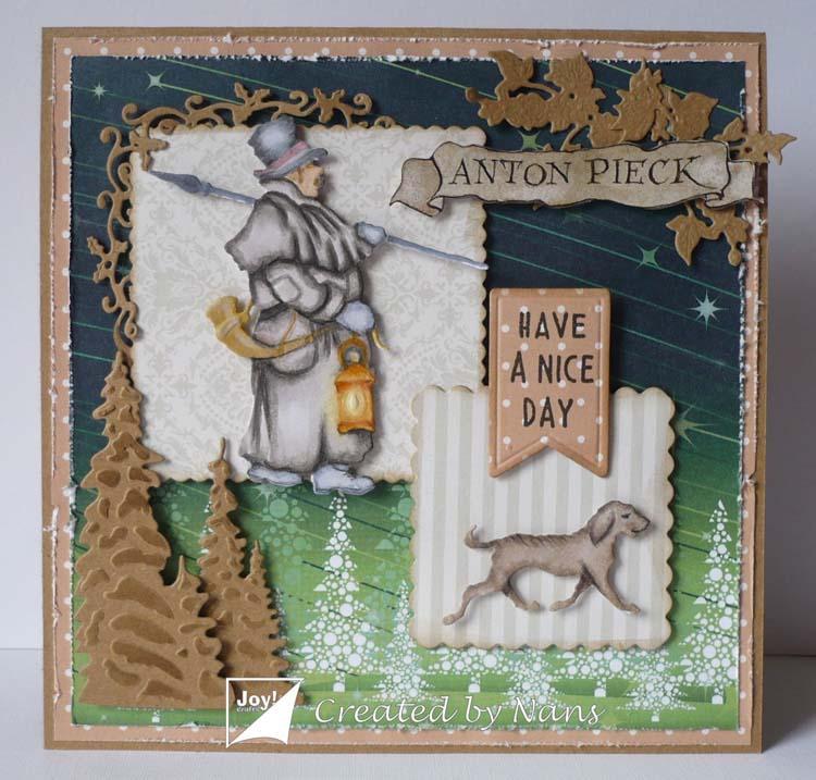 Joy! Craft Die - Anton Pieck Guard with Dog-2