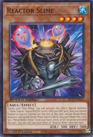 Reactor Slime (SBC2-END11) - Speed Duel: Battle City Finals 1st Edition-1