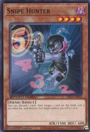 Snipe Hunter (SBC2-ENE05) - Speed Duel: Battle City Finals 1st Edition-1