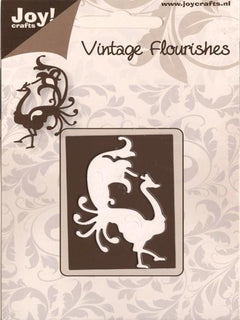 Joy! Crafts Dies - Vintage Flourishes-Peacock 2-1