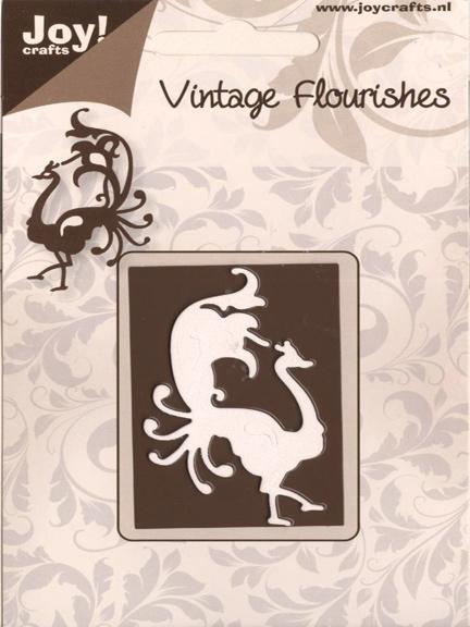 Joy! Crafts Dies - Vintage Flourishes-Peacock 2-1