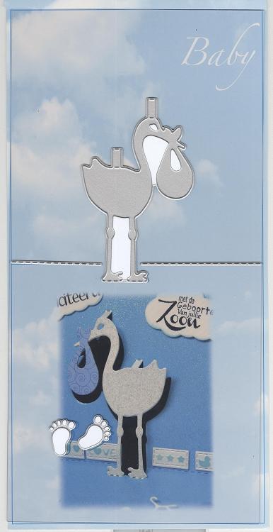 Joy! Crafts Dies - Stork-1