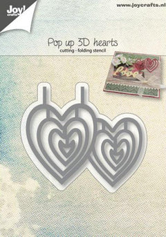 Joy! Craft Die - Pop-Up Hearts-1