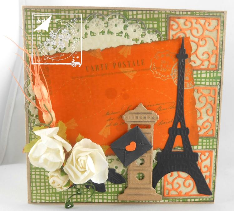 Joy Crafts Cut & Emboss Die - Little Happiness - Postbox-3