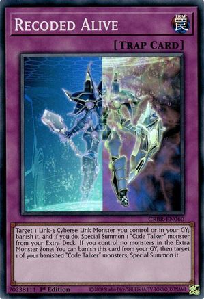 Recoded Alive (SR) (CRBR-EN060) - Crossover Breakers 1st Edition-1