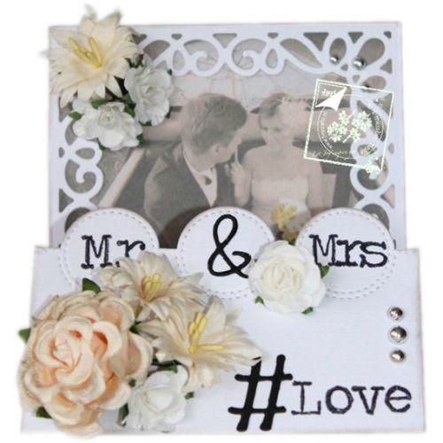 Cut & Deboss die /Clearstamp  - Parking card-2