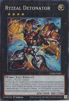 Ryzeal Detonator (CR) (CRBR-EN007) - Crossover Breakers 1st Edition-1