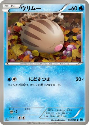 [JP] Swinub (017/059) - BW6 Freeze Bolt-1