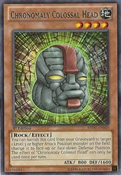 Chronomaly Colossal Head (REDU-EN010) - Return of the Duelist 1st Edition-1