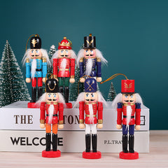 Christmas Nutcracker Soldier 6-piece Set Nutcracker Ornaments-4