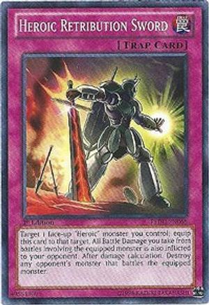 Heroic Retribution Sword (REDU-EN068) - Return of the Duelist 1st Edition