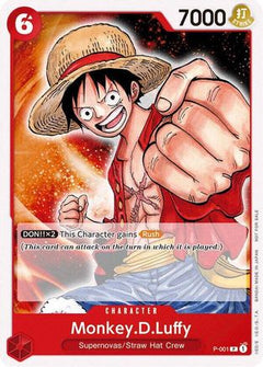 Monkey.D.Luffy (001) (P-001) - One Piece Demo Deck Cards-1