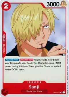 Sanji (OP01-013) - One Piece Demo Deck Cards-1