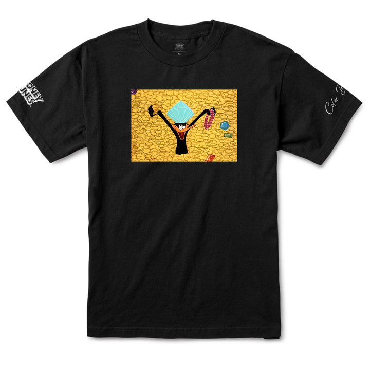Color Bars x Looney Tunes 'Riches' Tee - Black-1