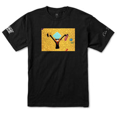 Color Bars x Looney Tunes 'Riches' Tee - Black-1