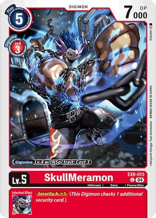 SkullMeramon (EX8-013) - Chain of Liberation-1