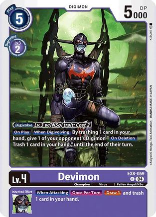 Devimon (EX8-059) - Chain of Liberation-1