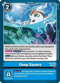 Deep Savers (EX8-068) - Chain of Liberation-1