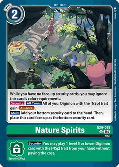 Nature Spirits (EX8-069) - Chain of Liberation-1